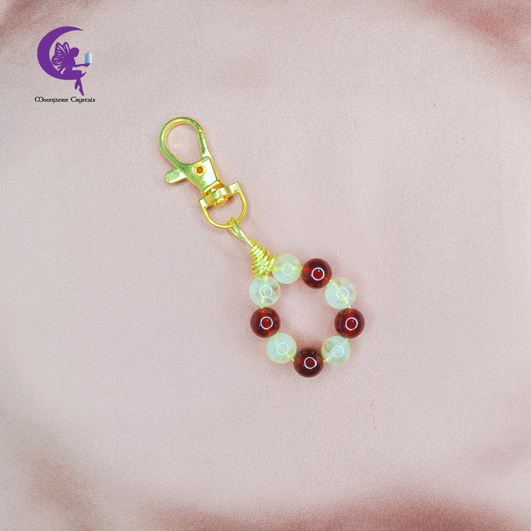 Circle of Life Crystal Keyring Collection