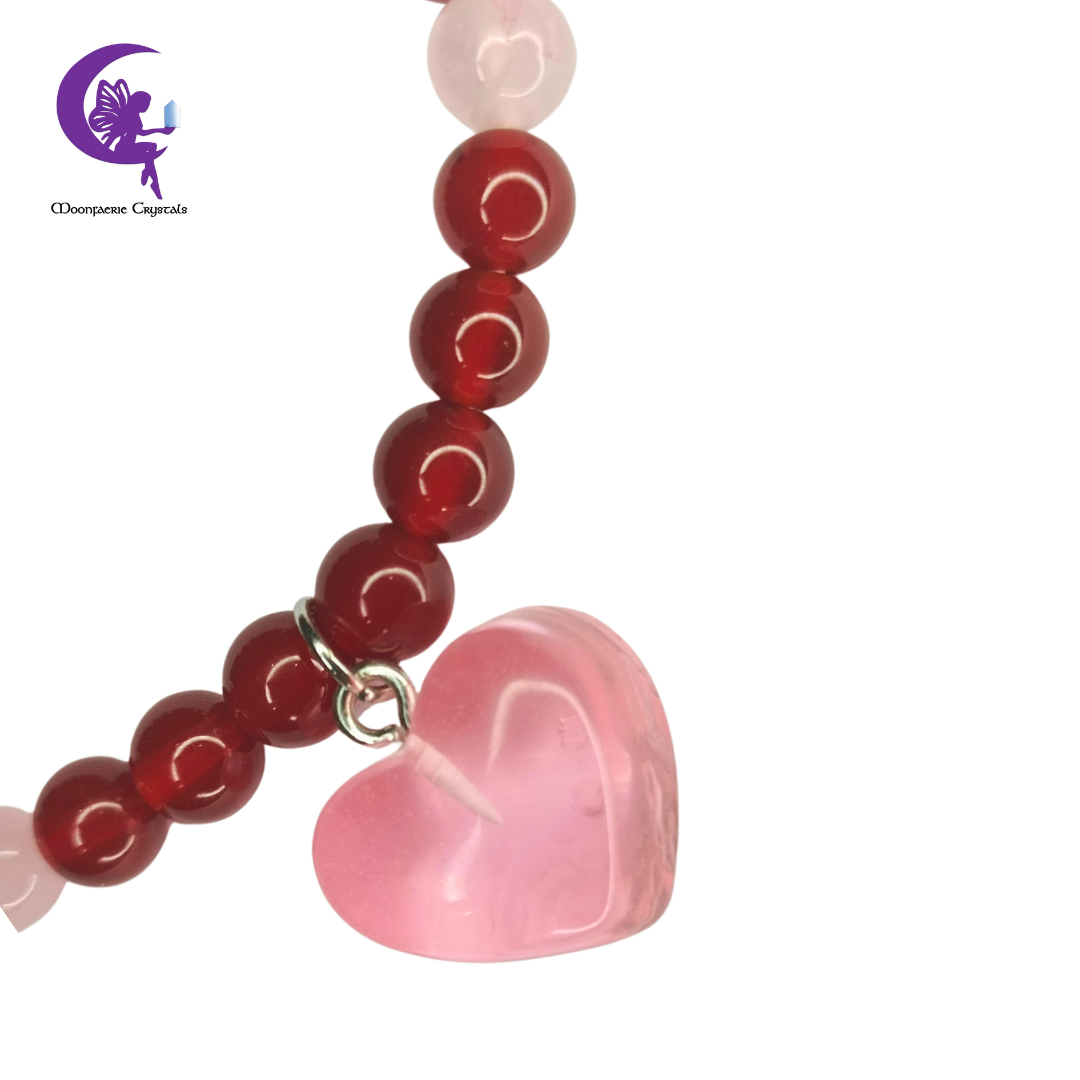 Soulful Love - Rose Quartz & Carnelian