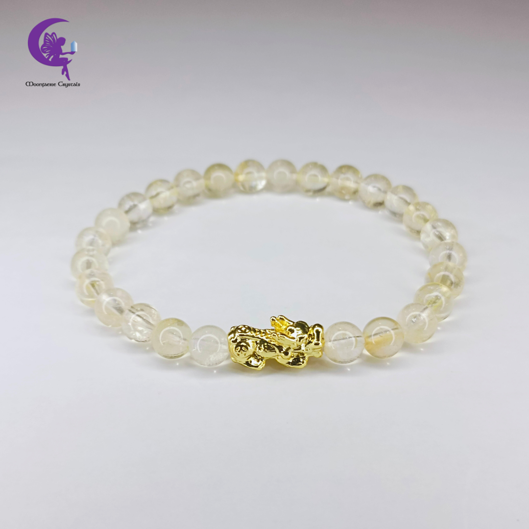 Pi Xiu Citrine – Career Growth, Joy & Manifestation Power Bracelet