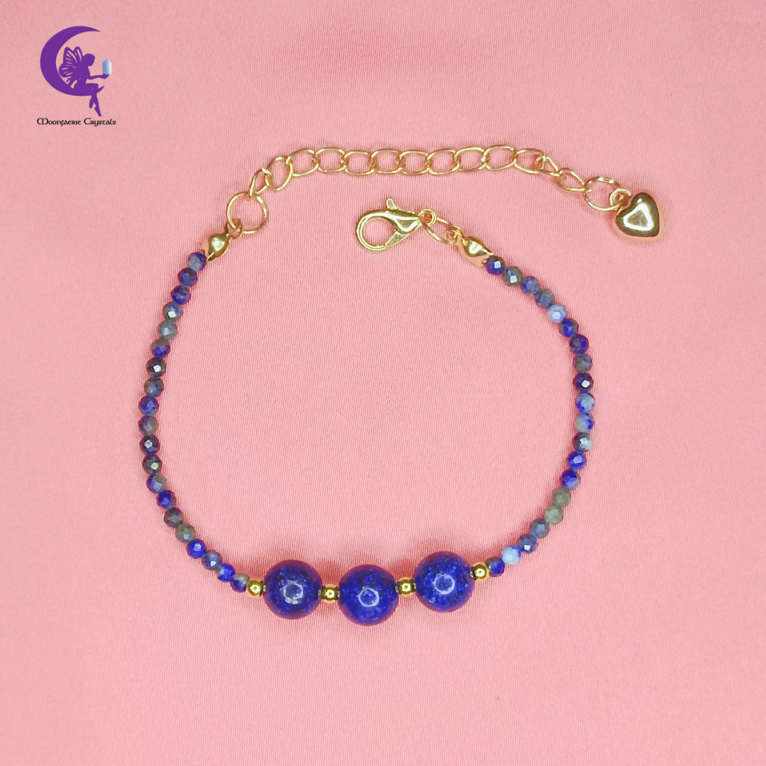 Lapis Lazuli Royal Blue Radiance Bracelet – The Stone of Truth & Inner Power