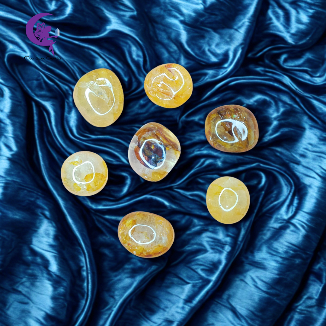Golden Healer Tumbled Stone – For Chakra Balance, Soul Truth & Inner Radiance