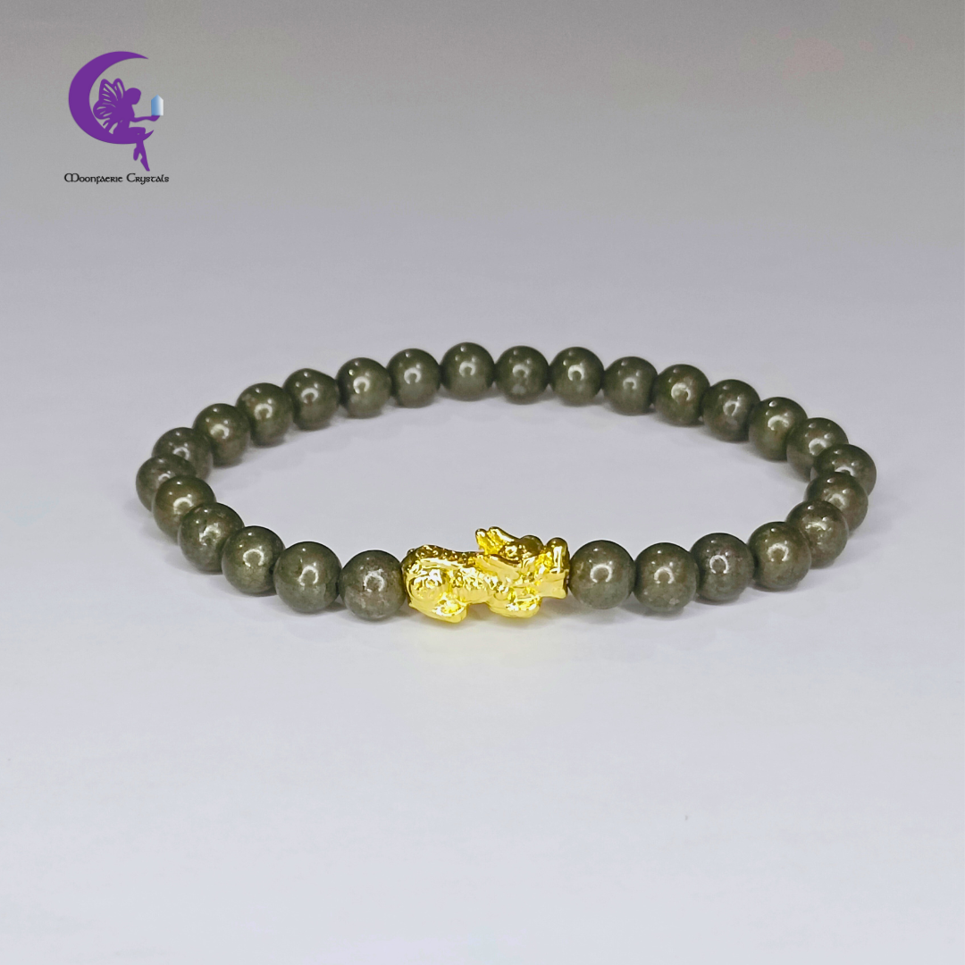 Pi Xiu Pyrite – Prosperity, Confidence & Protection Bracelet