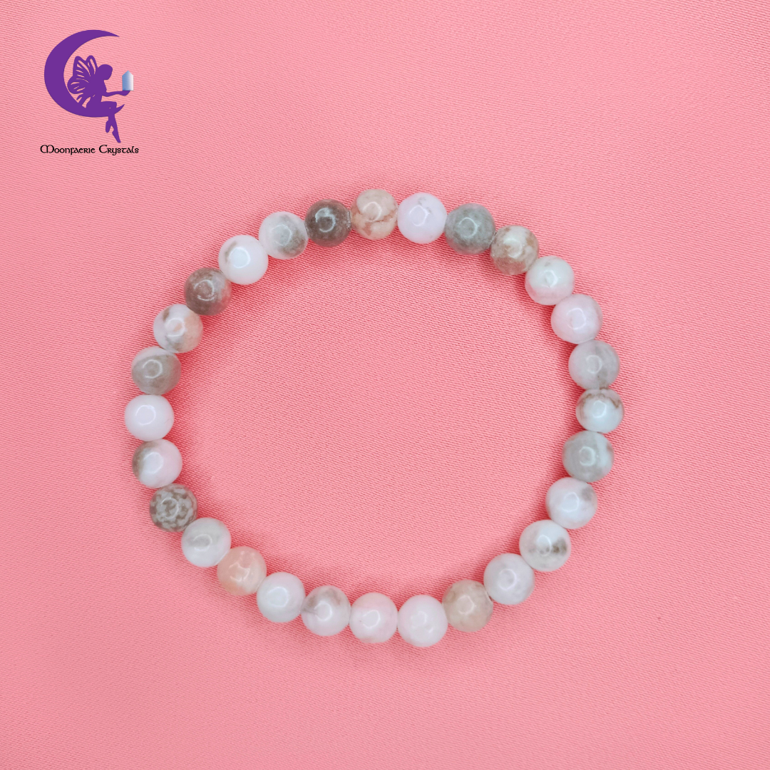 Dyed Pink Zebra Jasper – Stone of Playful Balance
