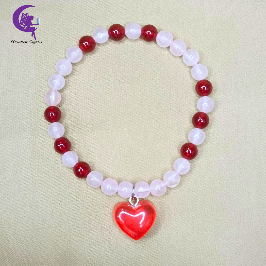 Unconditonal Love - Rose Quartz & Carnelian