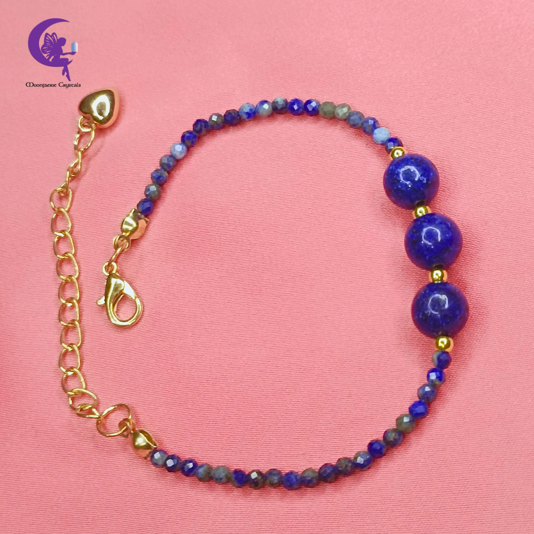 Lapis Lazuli Royal Blue Radiance Bracelet – The Stone of Truth & Inner Power