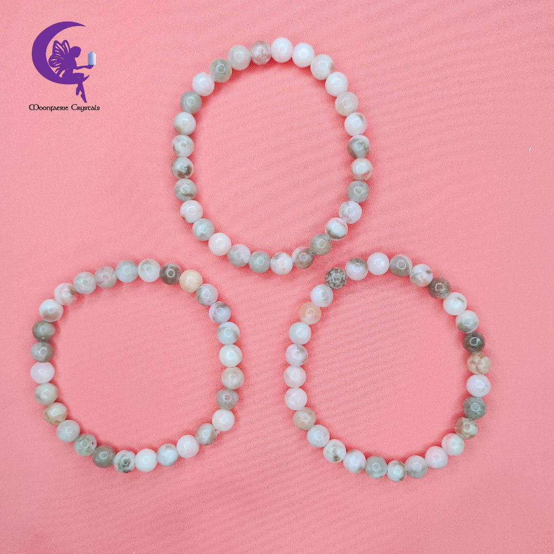 Dyed Pink Zebra Jasper – Stone of Playful Balance