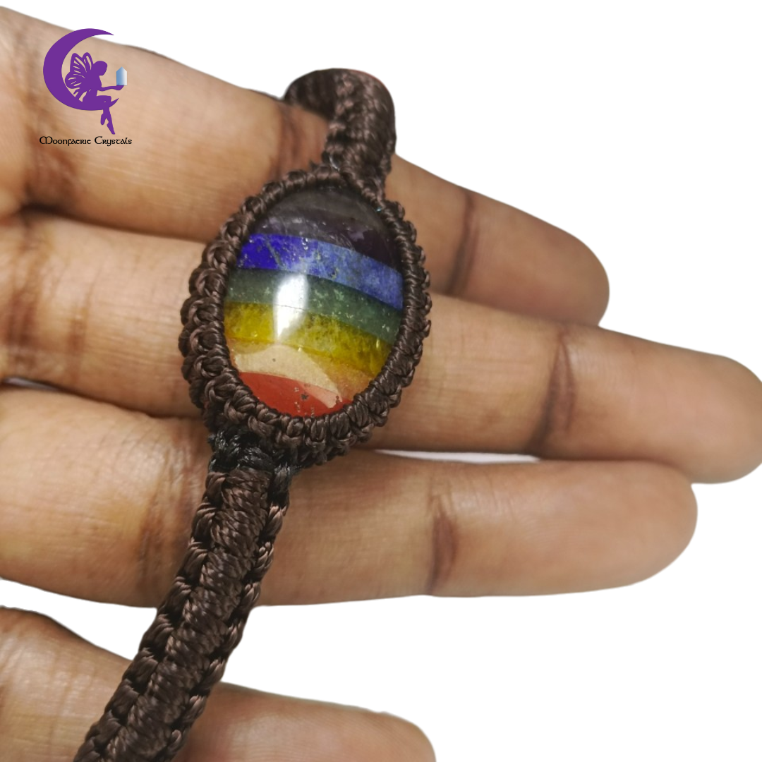 🌈 7 Chakra Soul Alignment Braided Bracelet 🌈