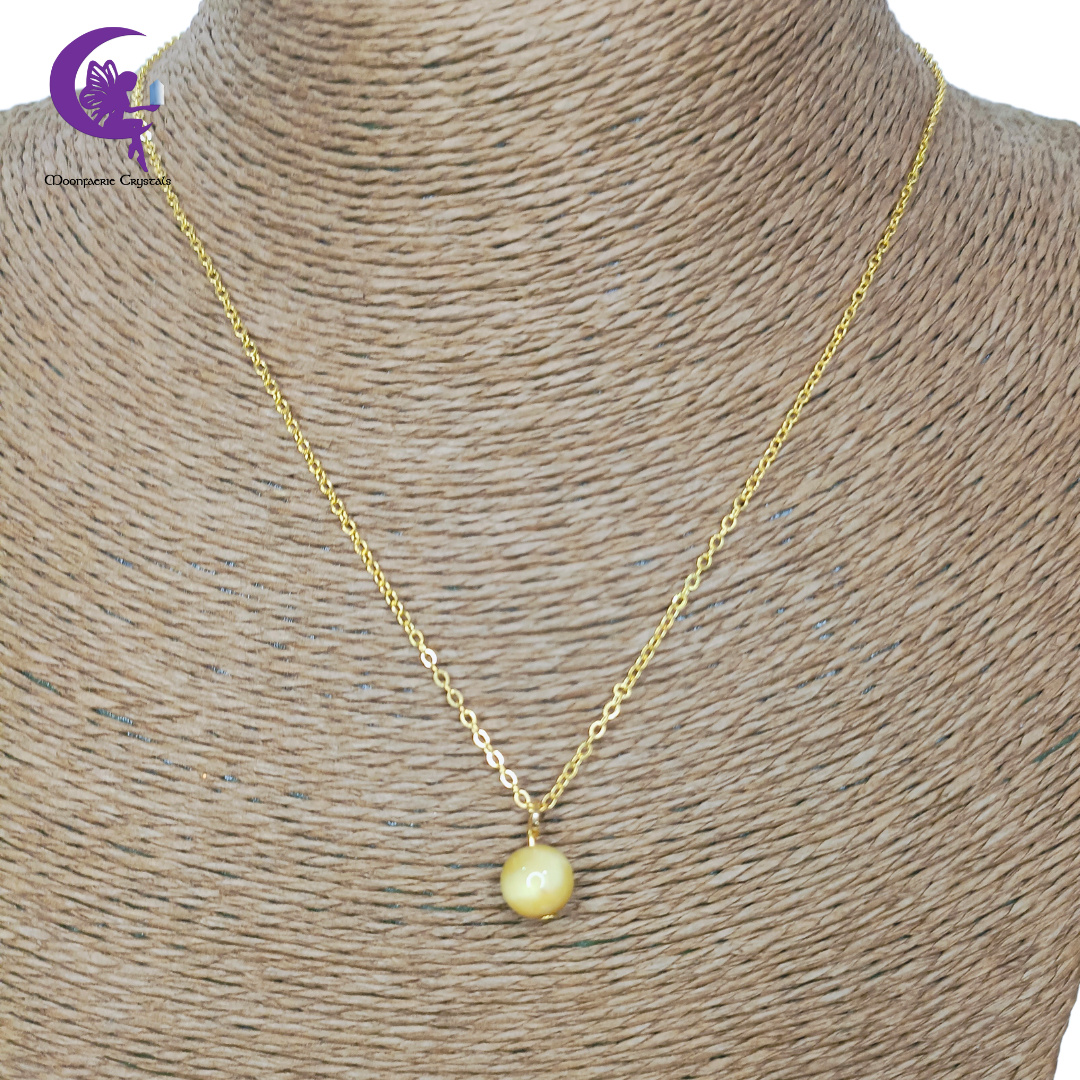 Gold Tiger’s Eye Necklace
