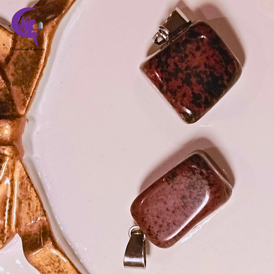 Mahogany Obsidian Pendant