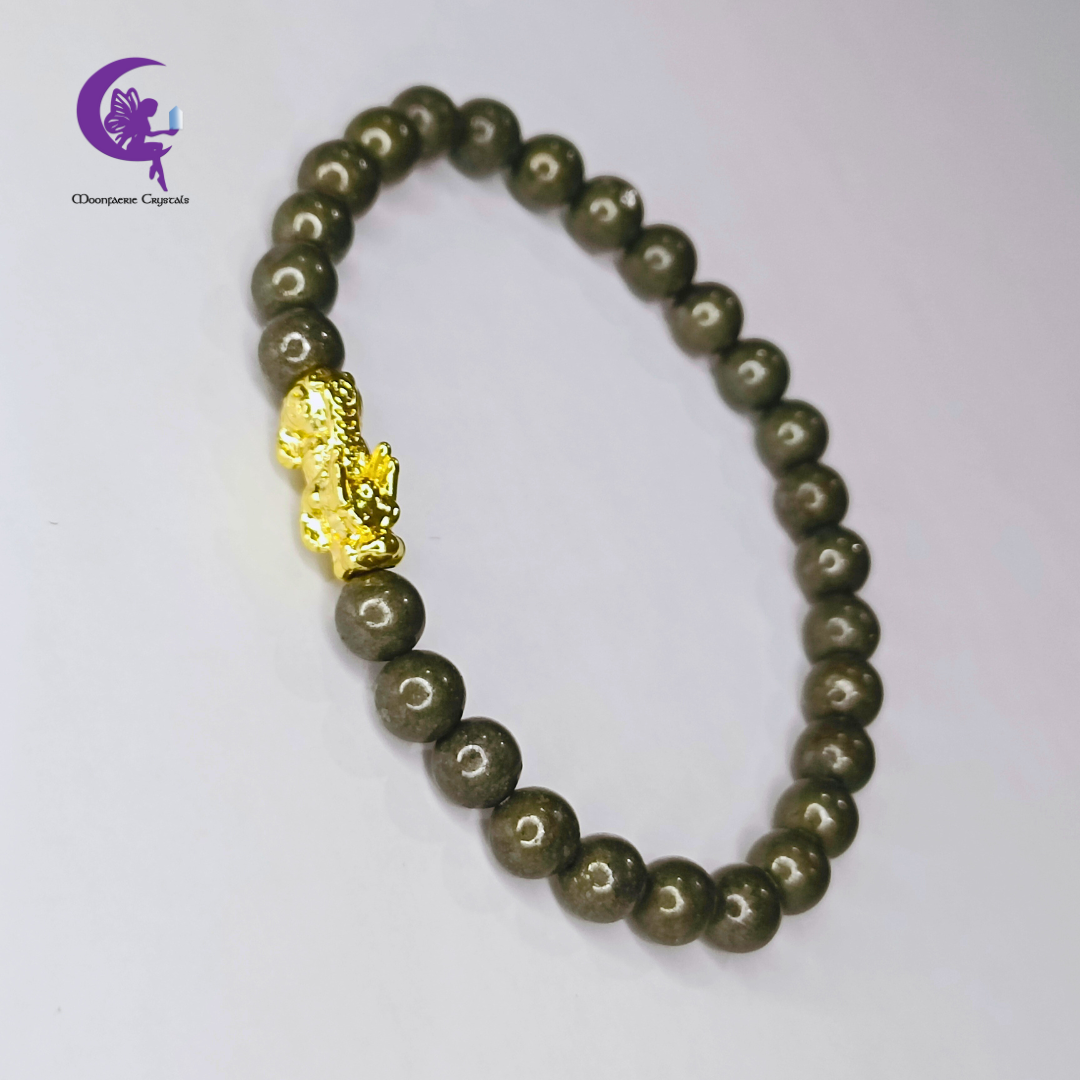 Pi Xiu Pyrite – Prosperity, Confidence & Protection Bracelet