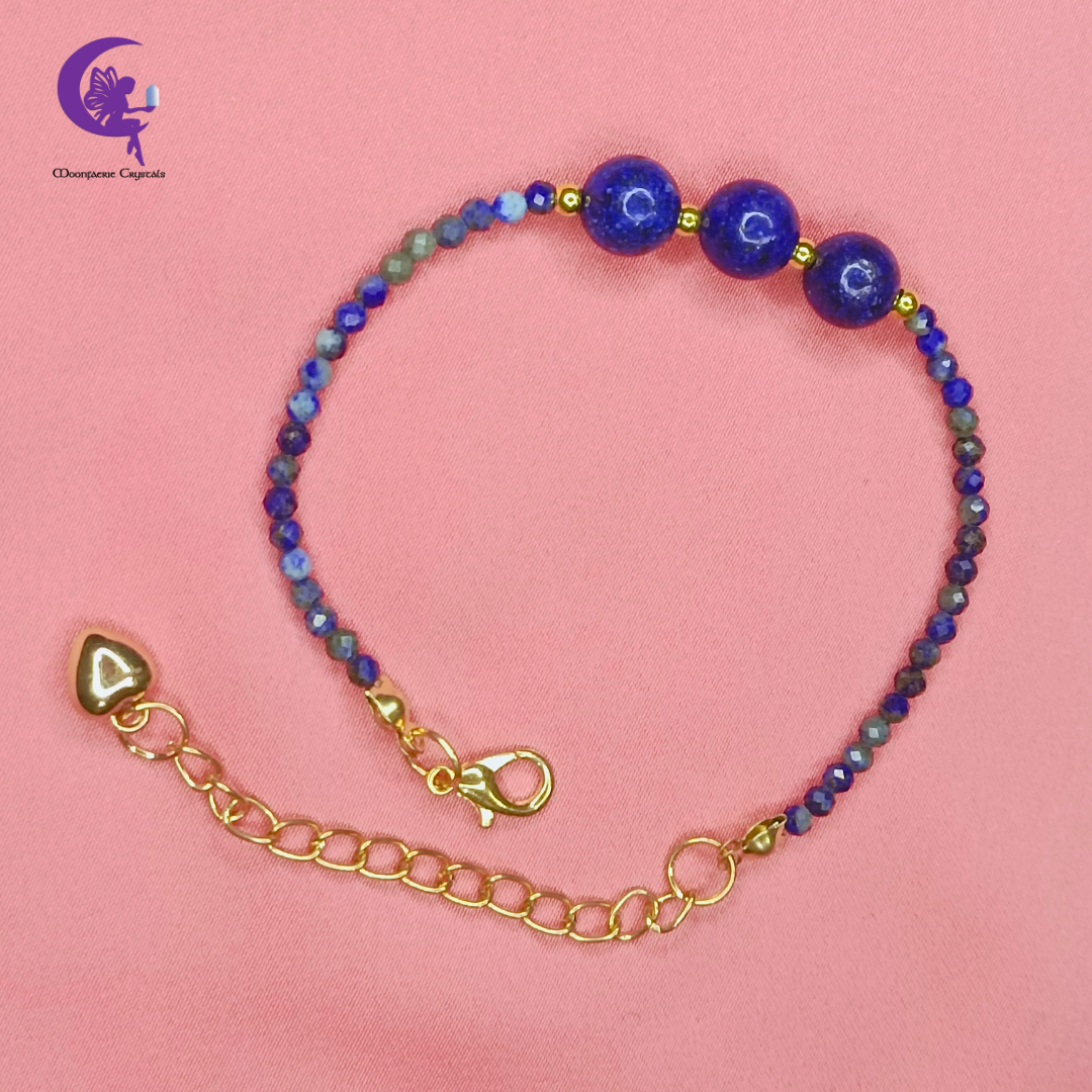 Lapis Lazuli Royal Blue Radiance Bracelet – The Stone of Truth & Inner Power