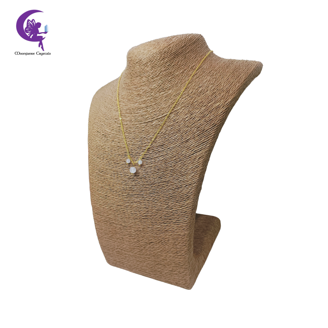 Rose Quartz Morning Mist Necklace