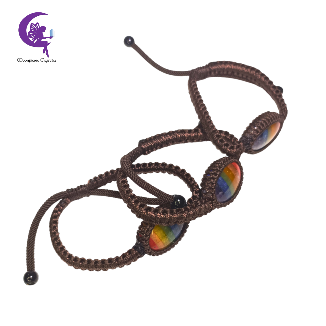 🌈 7 Chakra Soul Alignment Braided Bracelet 🌈