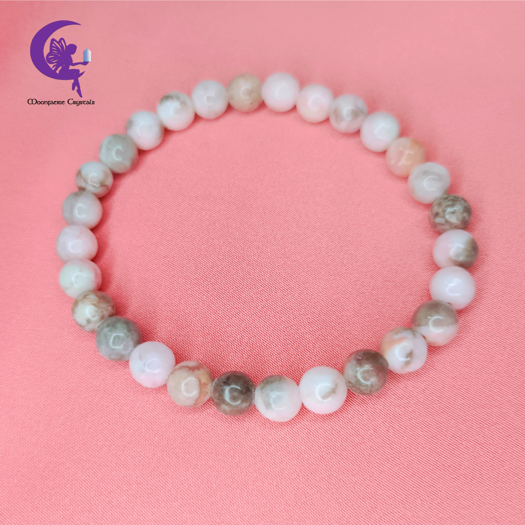 Dyed Pink Zebra Jasper – Stone of Playful Balance
