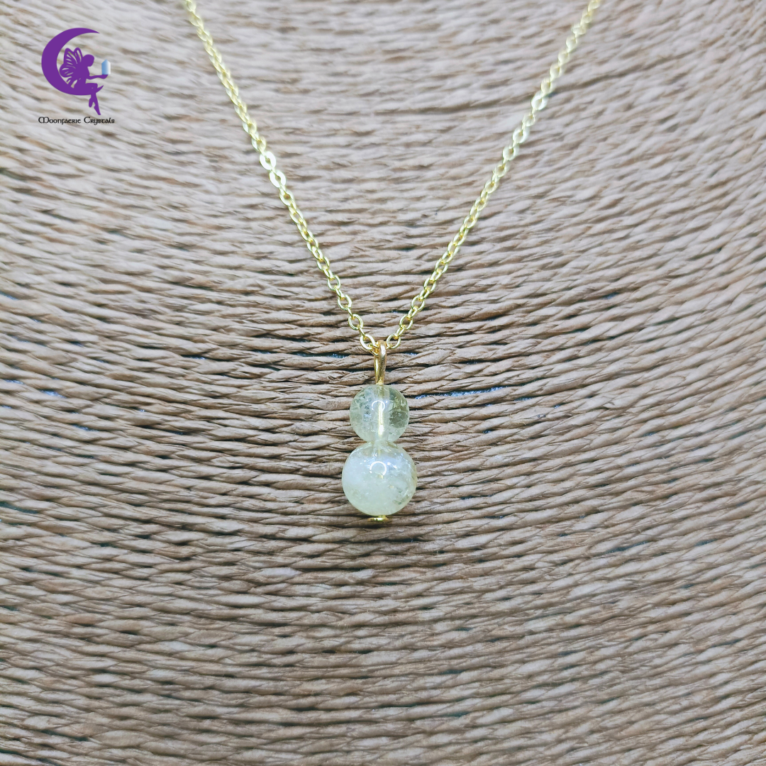 Mini Gourd Citrine Necklace
