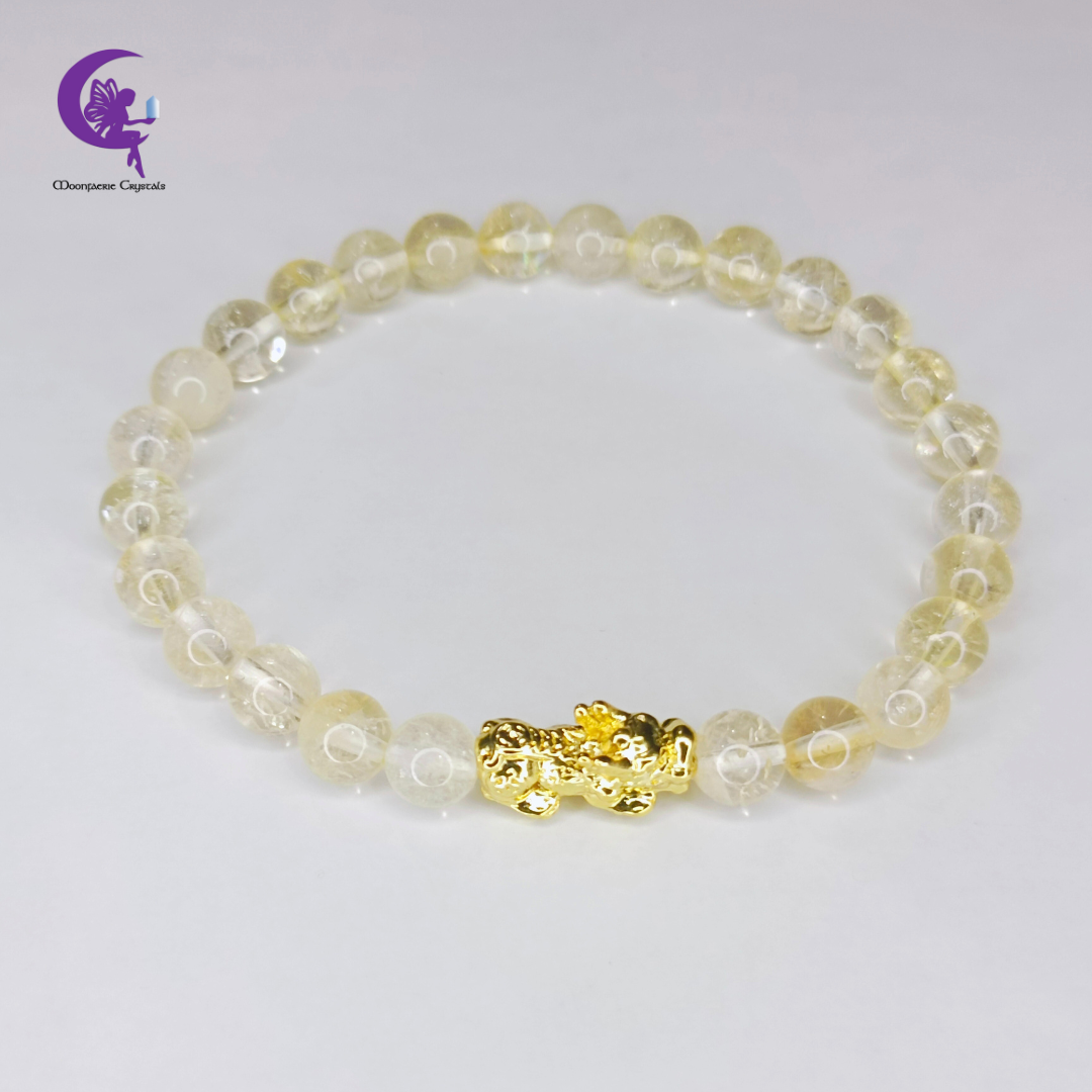 Pi Xiu Citrine – Career Growth, Joy & Manifestation Power Bracelet