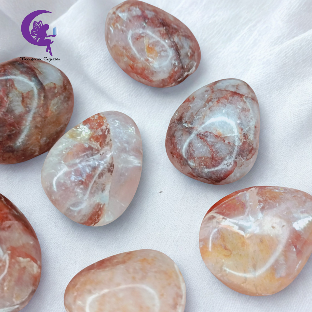 Fire Quartz Tumbled Stone