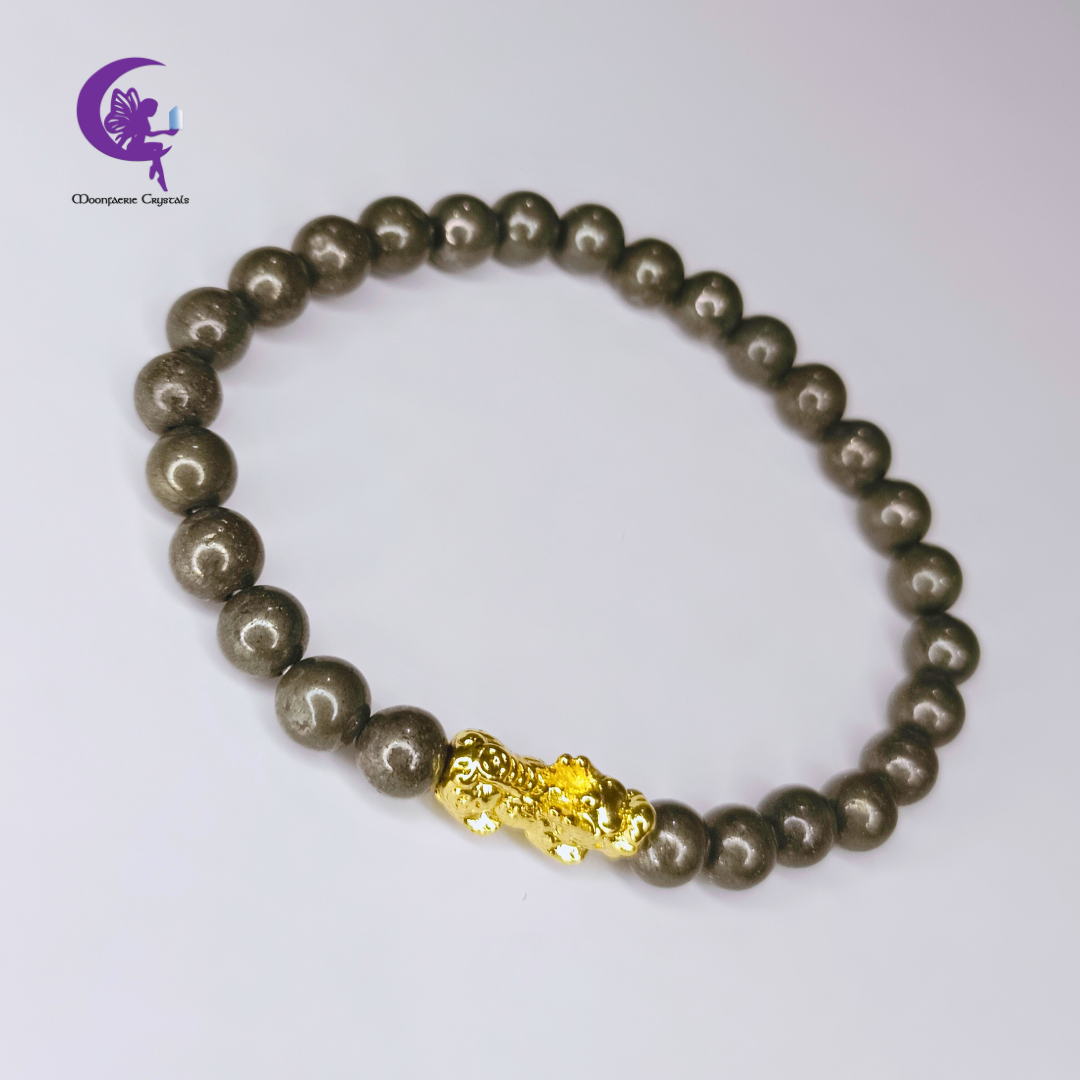 Pi Xiu Pyrite – Prosperity, Confidence & Protection Bracelet