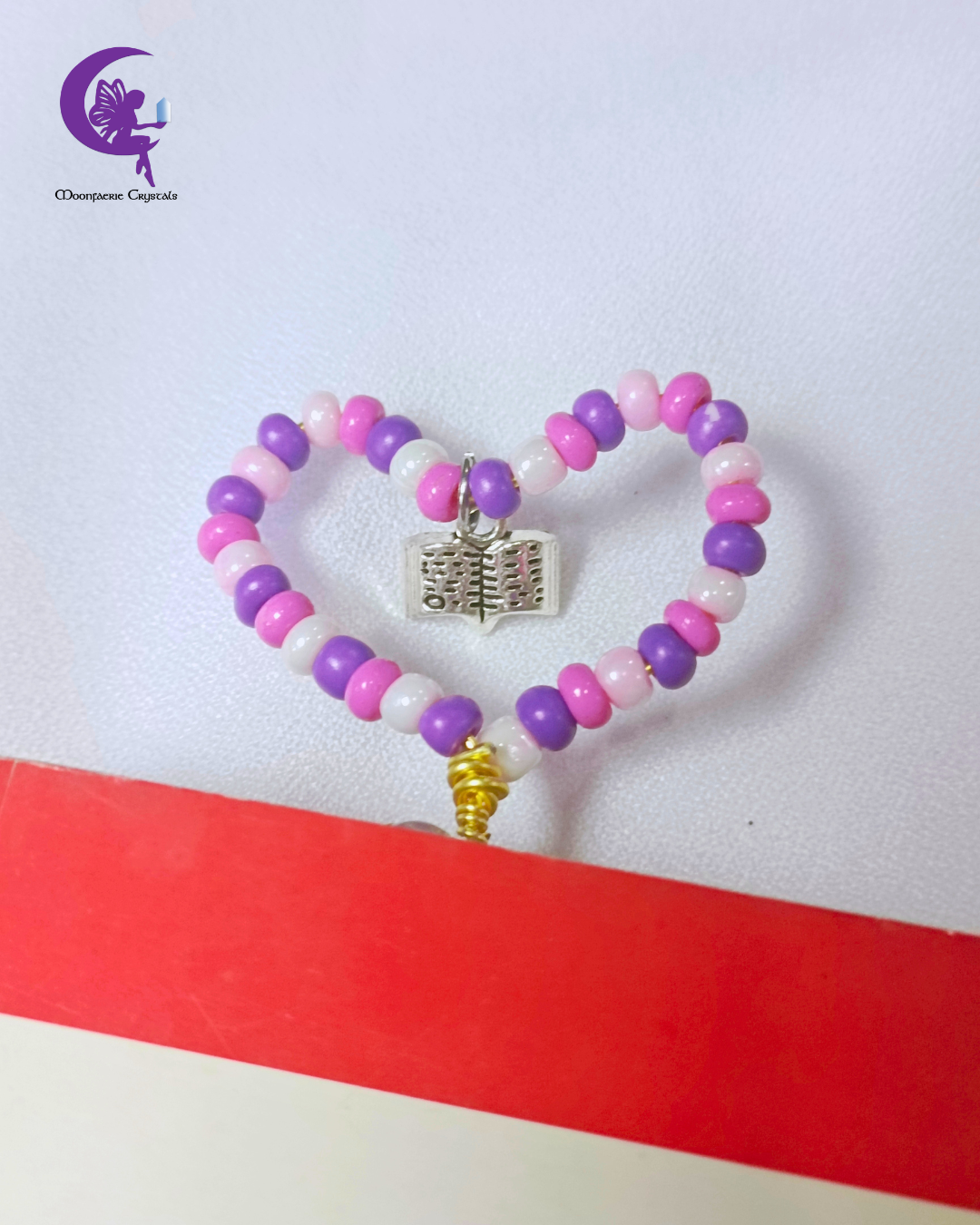 Amethyst Mindful Reader Bookmark