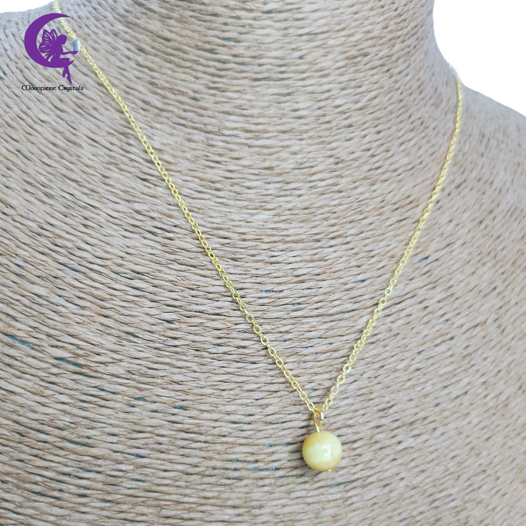 Gold Tiger’s Eye Necklace