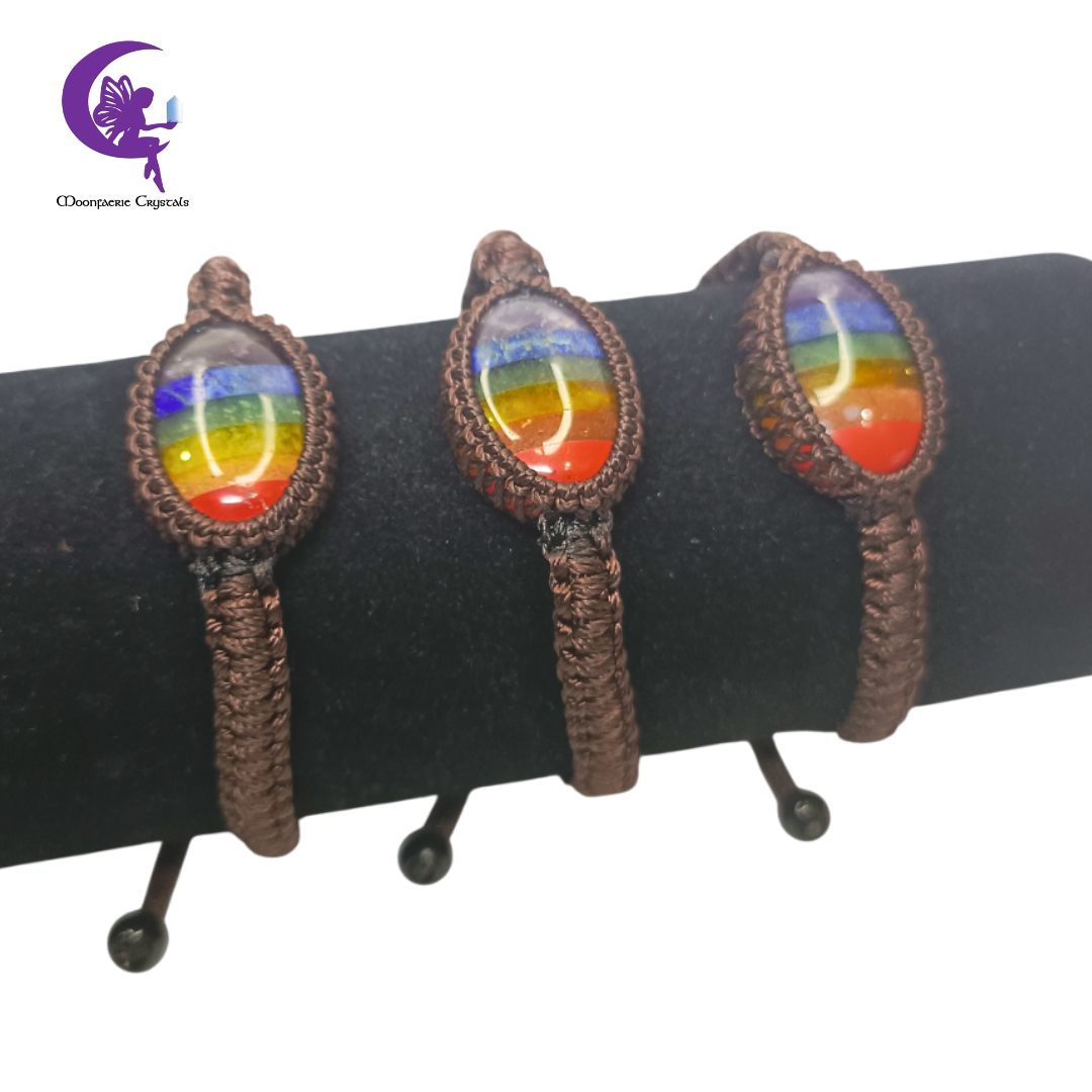 🌈 7 Chakra Soul Alignment Braided Bracelet 🌈