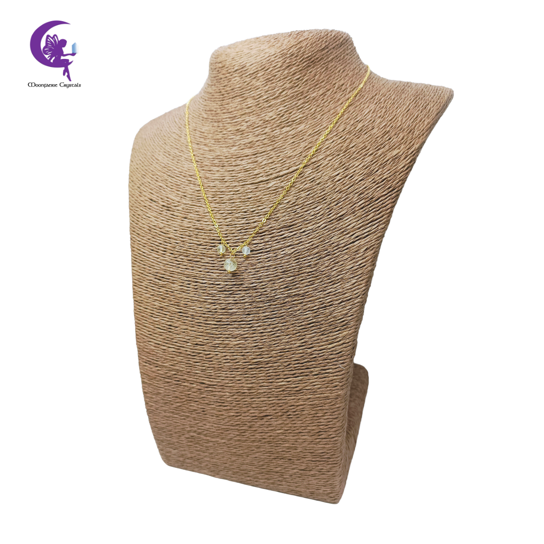 Citrine Morning Mist Necklace