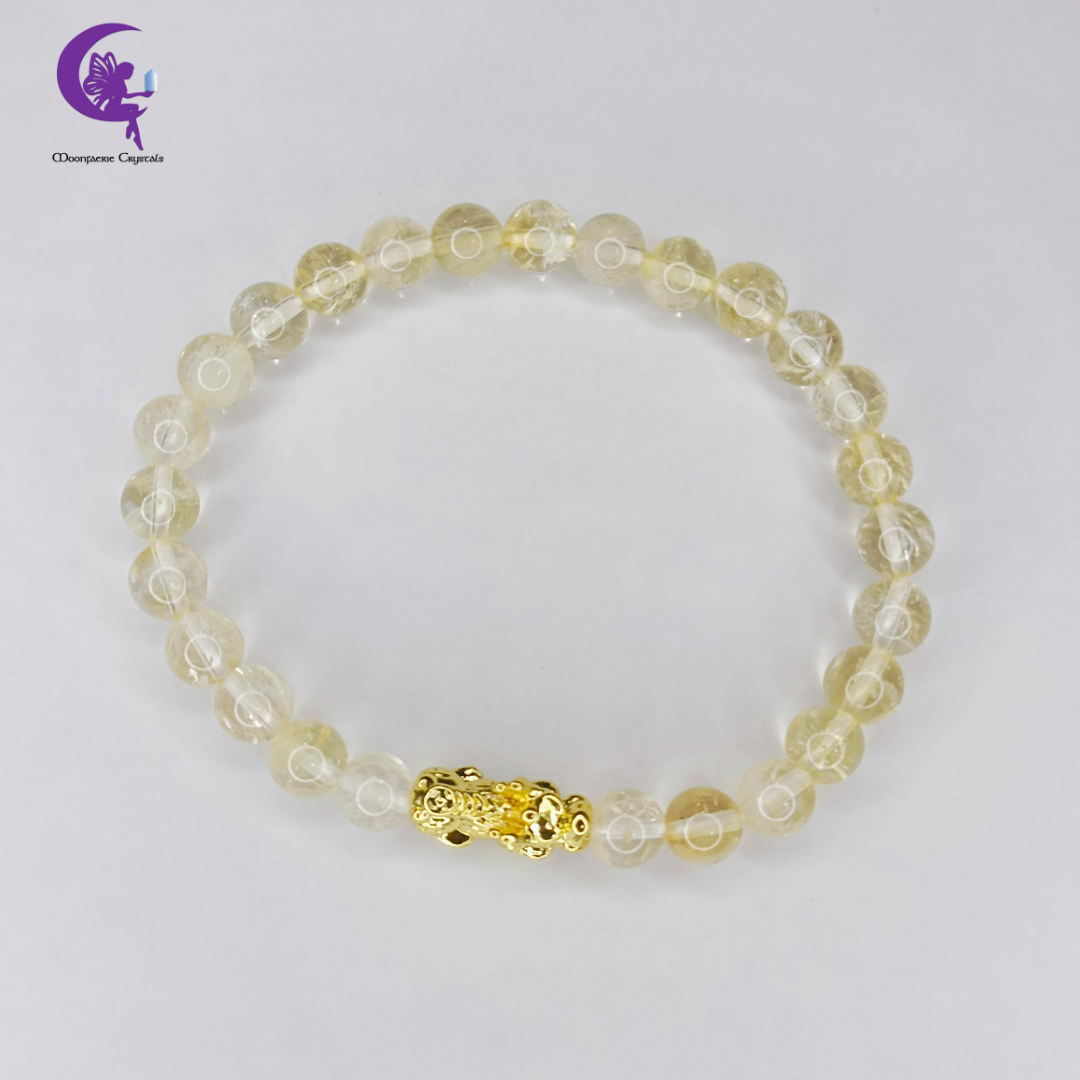 Pi Xiu Citrine – Career Growth, Joy & Manifestation Power Bracelet