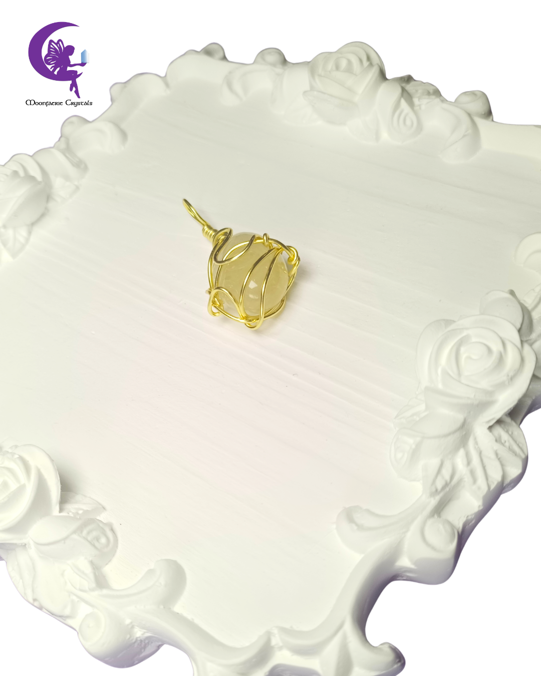 The Honey Glaze Citrine Pendant
