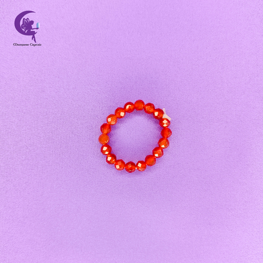Carnelian The Bold Queen – A Ring of Power, Confidence & Fire