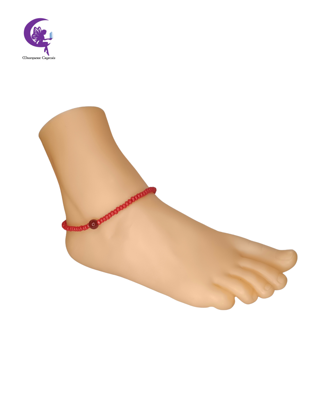 Carnelian Rise of The Phoenix Anklet