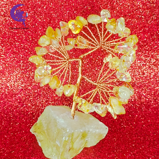 Citrine Crystal Tree