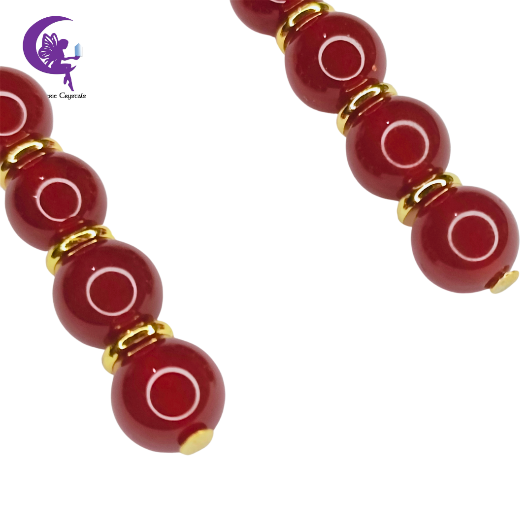 Carnelian Dangling Earrings