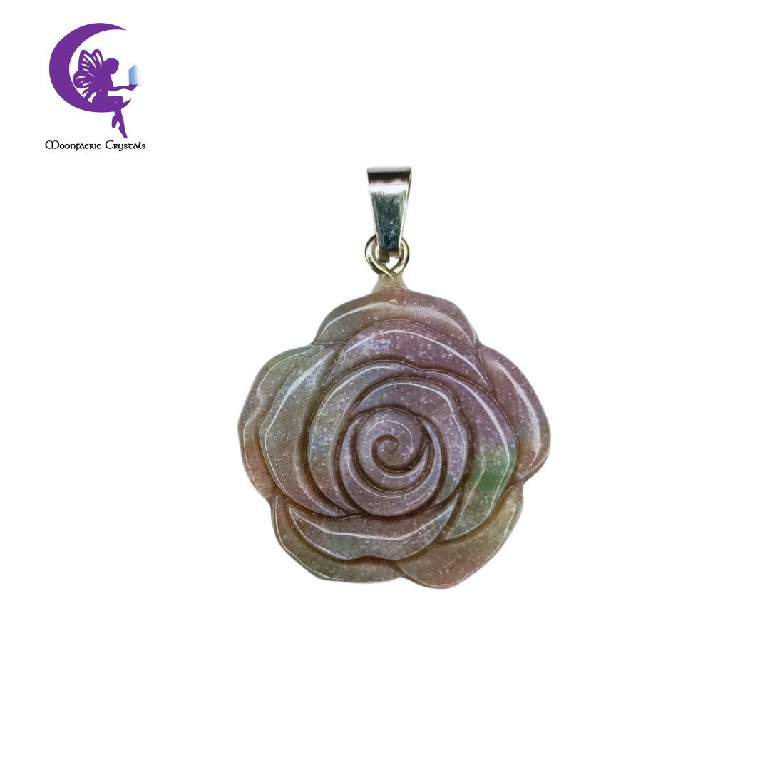 Forbidden Rose Gemstone Pendant Collection