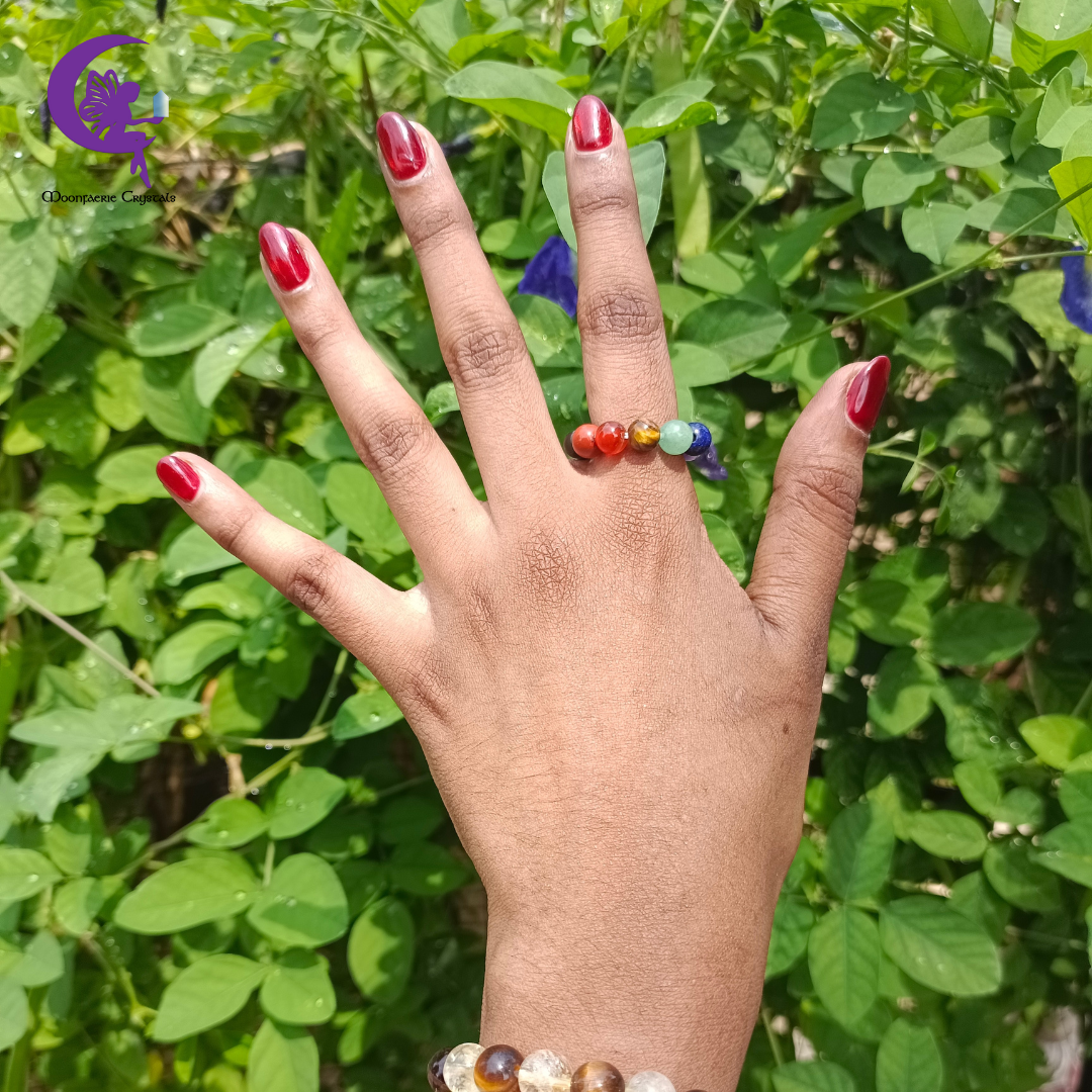 7 Chakra Guardian Ring: Enhanced Protection Edition