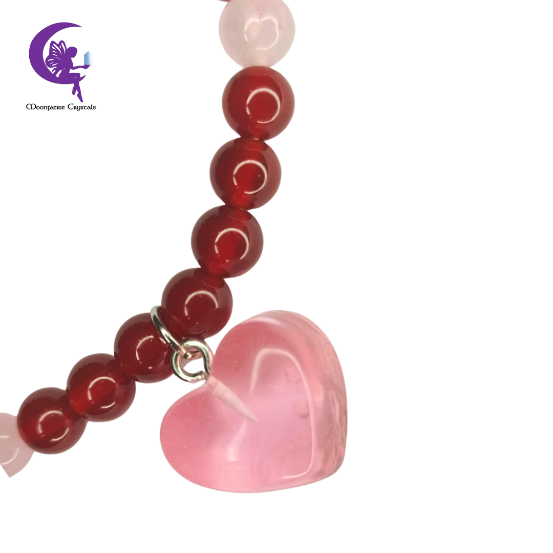 Soulful Love - Rose Quartz & Carnelian - Pre-order