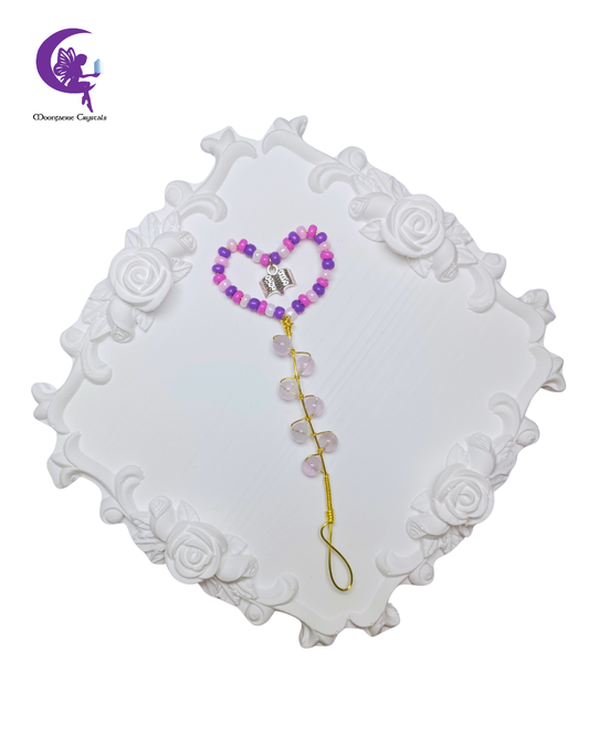 Amethyst Mindful Reader Bookmark