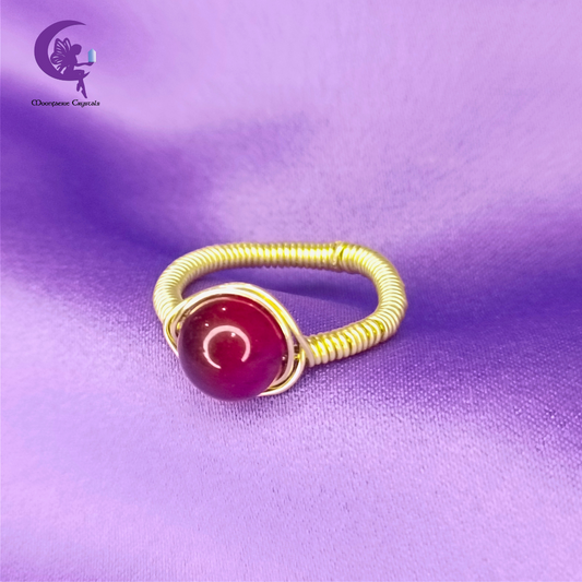 Wild Rose Power Ring – The Soft Strength of Success