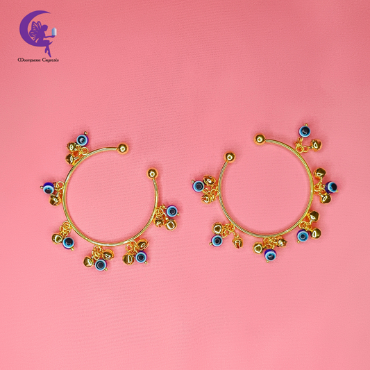 Evil Eye Baby Cuff Anklet – Protection, Blessings & Positivity