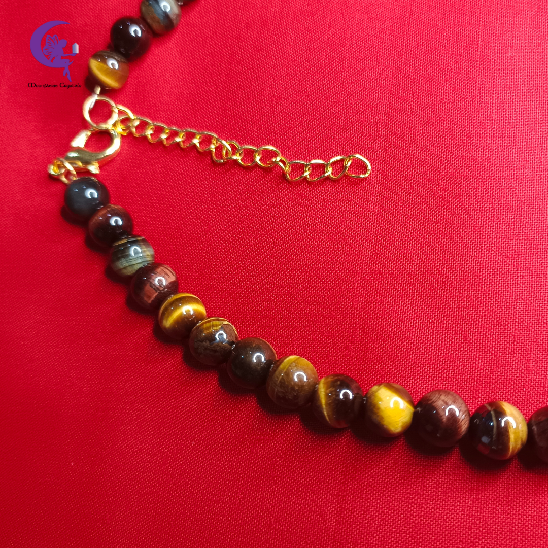 333 Color Tiger's Eye Necklace