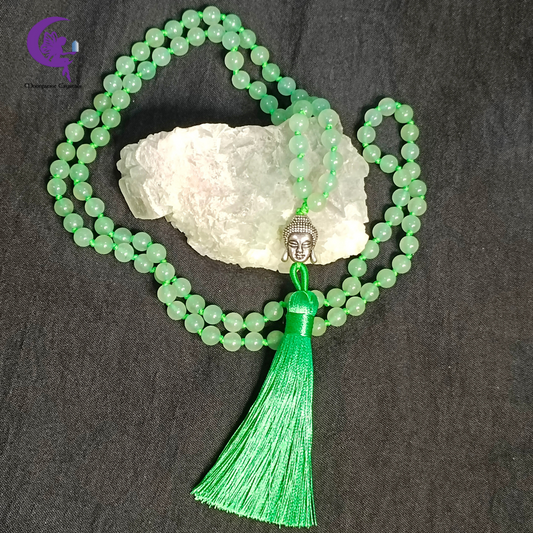 Money Magnet & Positivity Green Aventurine Mala
