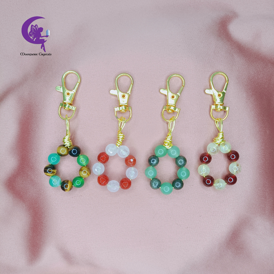 Circle of Life Crystal Keyring Collection