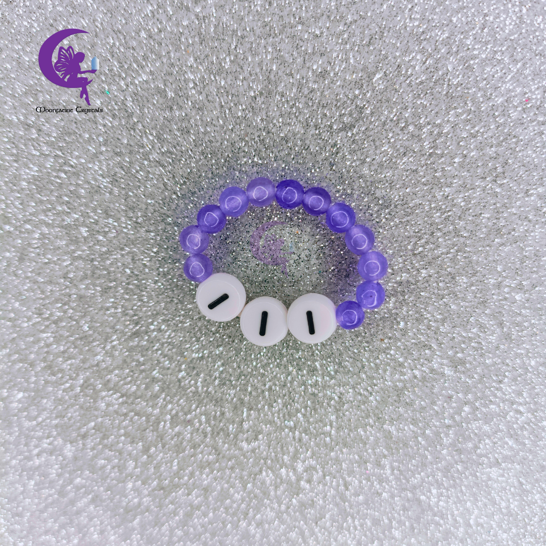 Lavender Jade 111 Ring