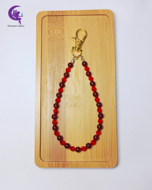 The Carnelian Catalyst - Energy, Creativity & Confidence Keyring