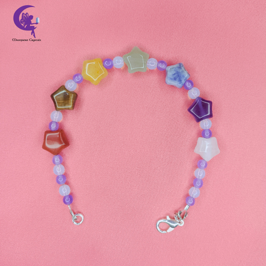Seven Chakra Stars Bracelet