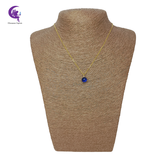 Blue Tiger’s Eye Necklace