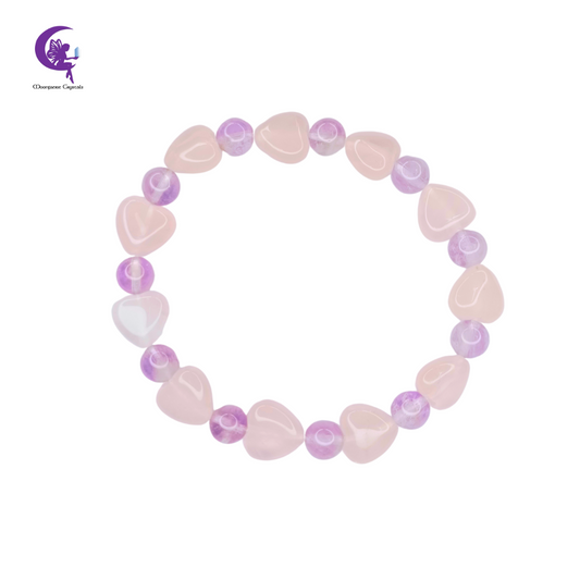 Infinite Love Bracelet - Rose Quartz & Amethyst - Pre-order