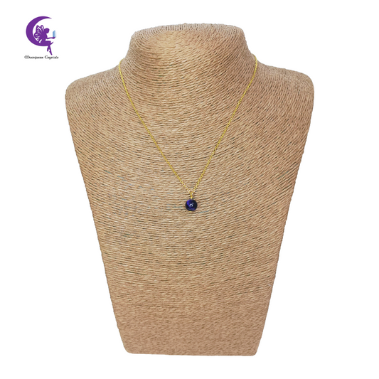 Purple Tiger’s Eye Necklace