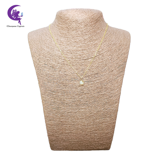 Mini Sun Citrine Necklace