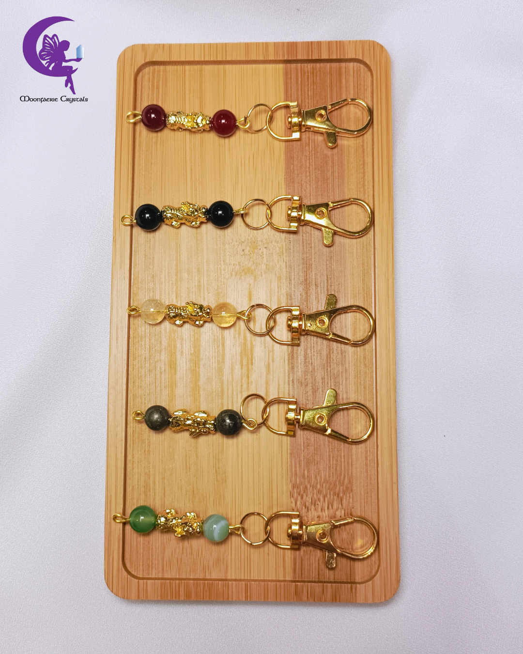 The Infinite Prosperity Series: A Lunar New Year Gemstone Pi Xiu Keyring Collection
