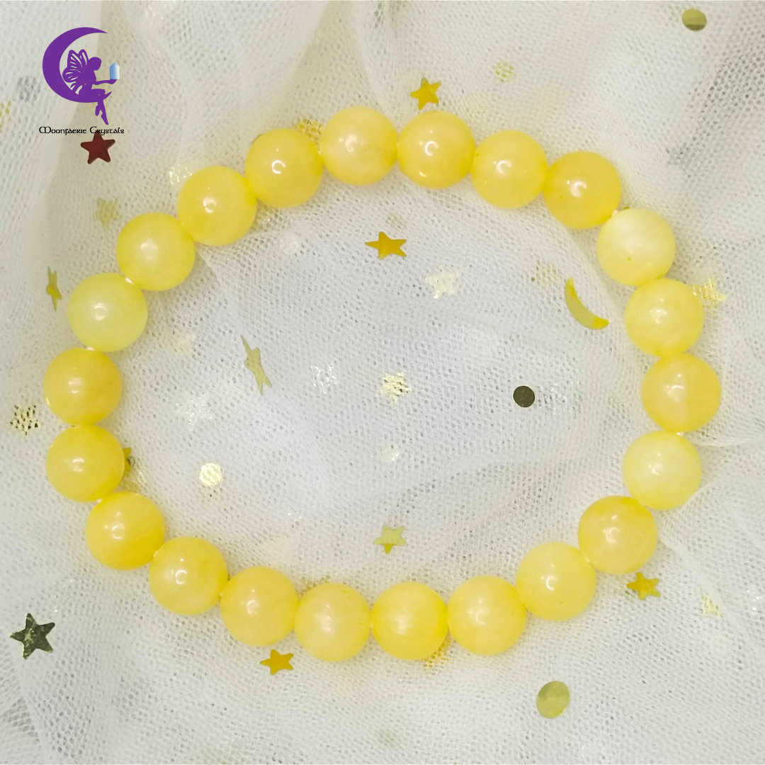 Yellow Topaz Bracelet - Stone of Motivation